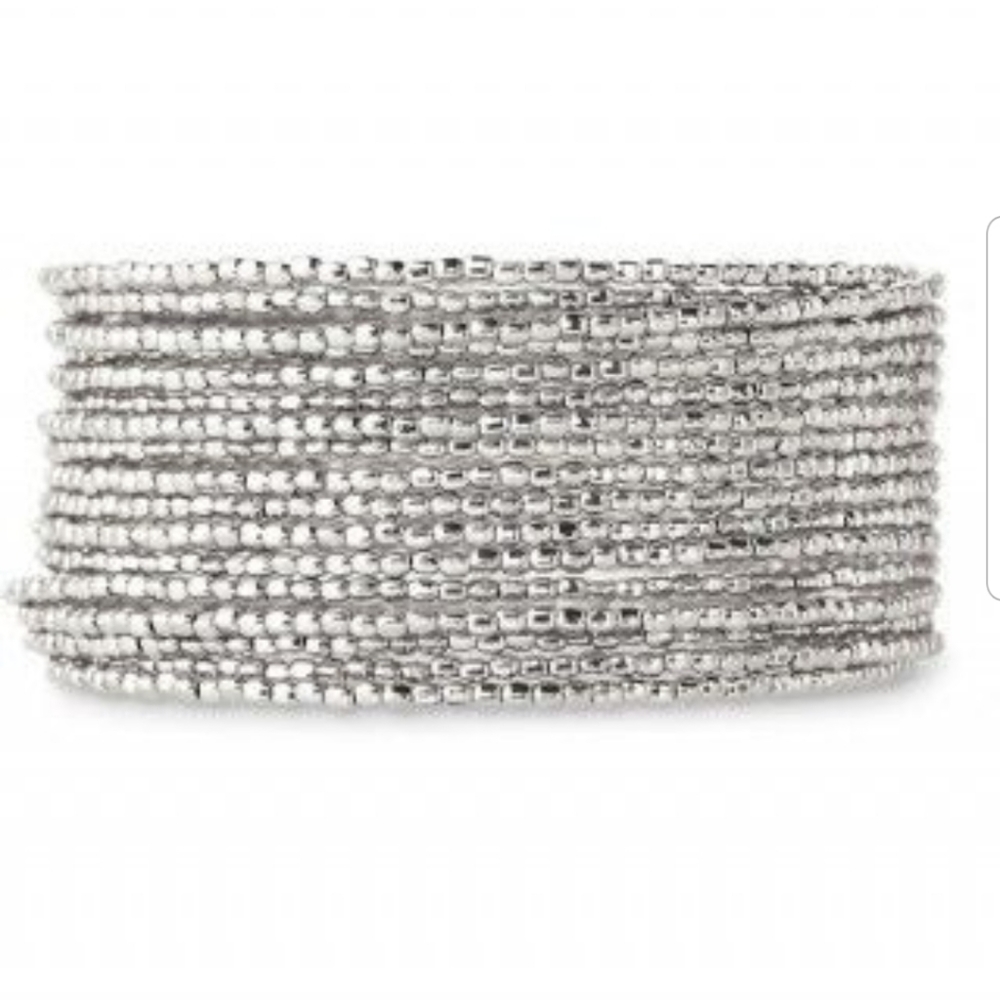 EUC Stella & Dot Bardot Bracelet Silver